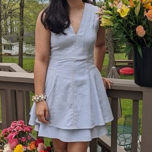 Blue Derek Lam 10 Crosby Dress